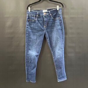 Loft. Blue Jeans, Skinny